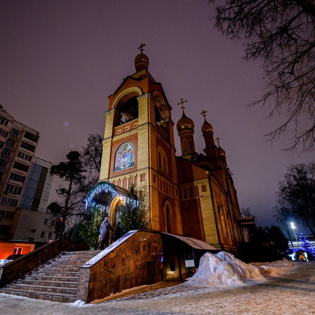 Троицкий храм города Пушкино