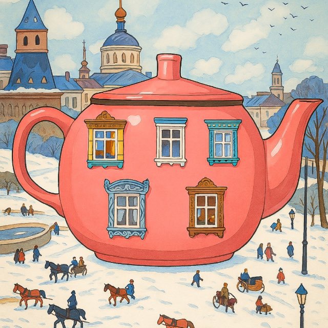 Архитектурный чайник