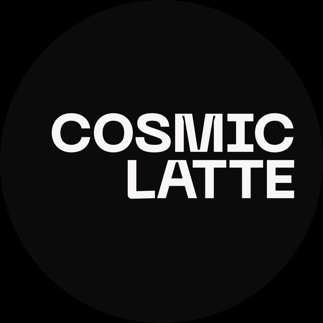 Cosmic latte