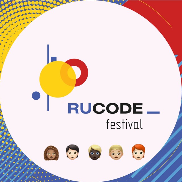 Rucode. Фестиваль чат. rucode logo.