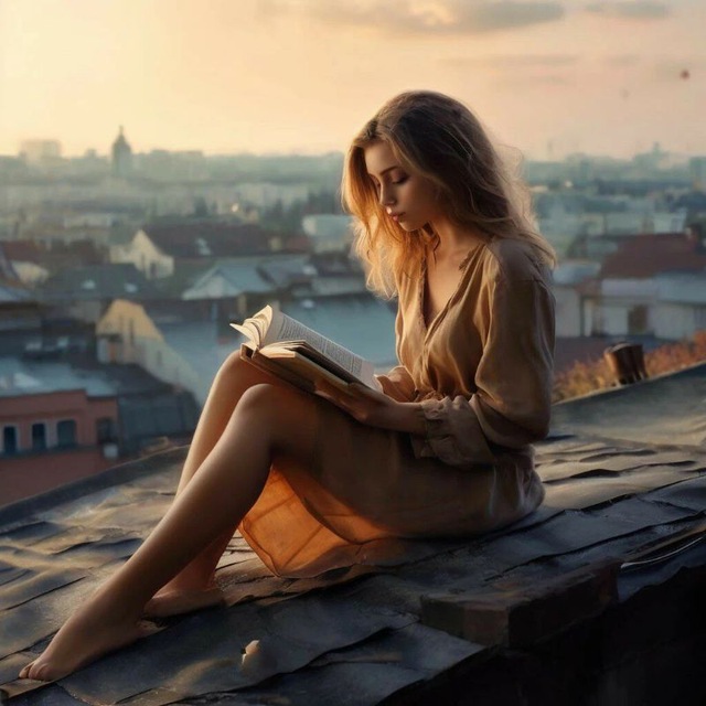 Болтая ногами на крыше