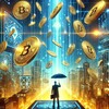 Crypto Rain Drops